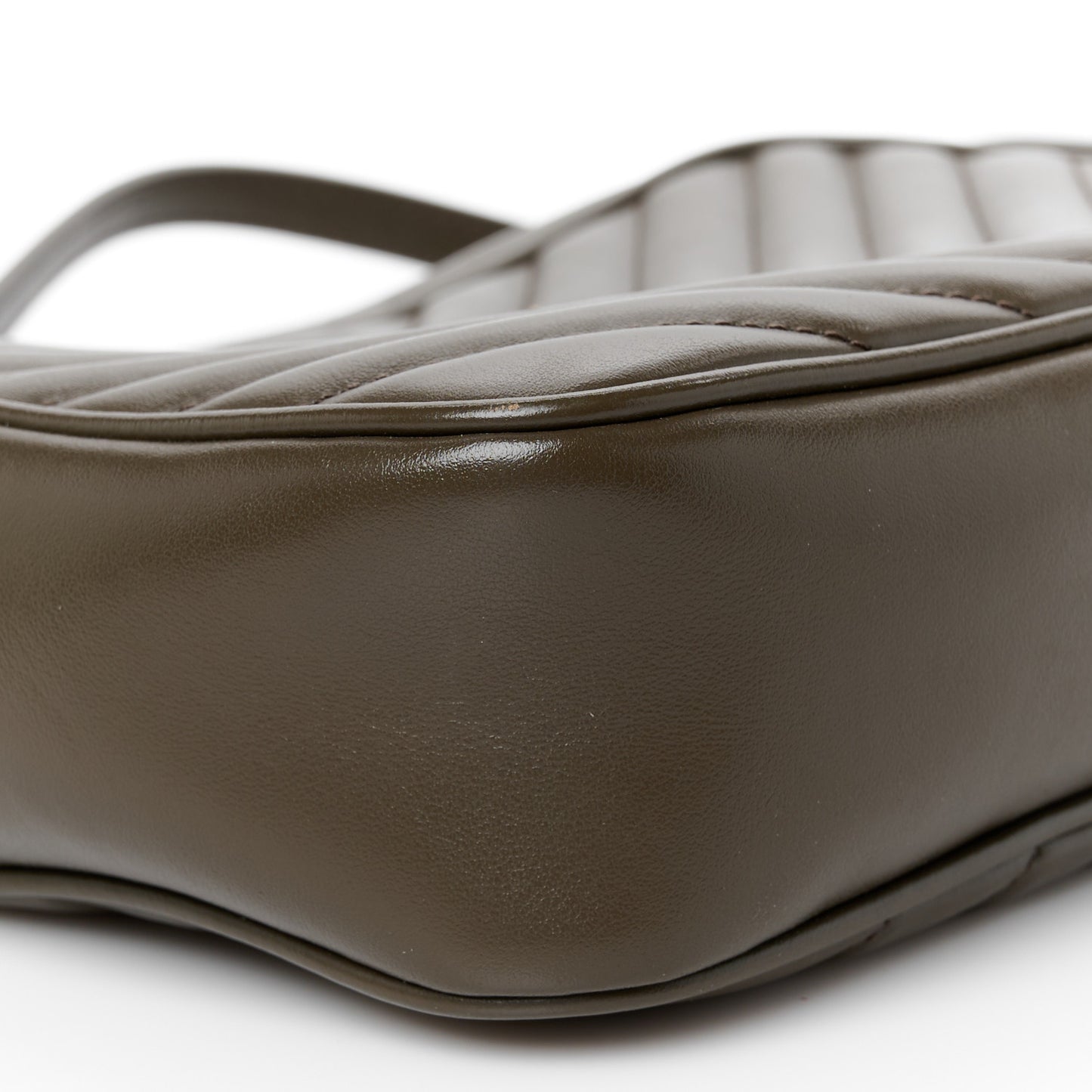 Calfskin Matelasse Monogram Lou Camera Bag Light Musk