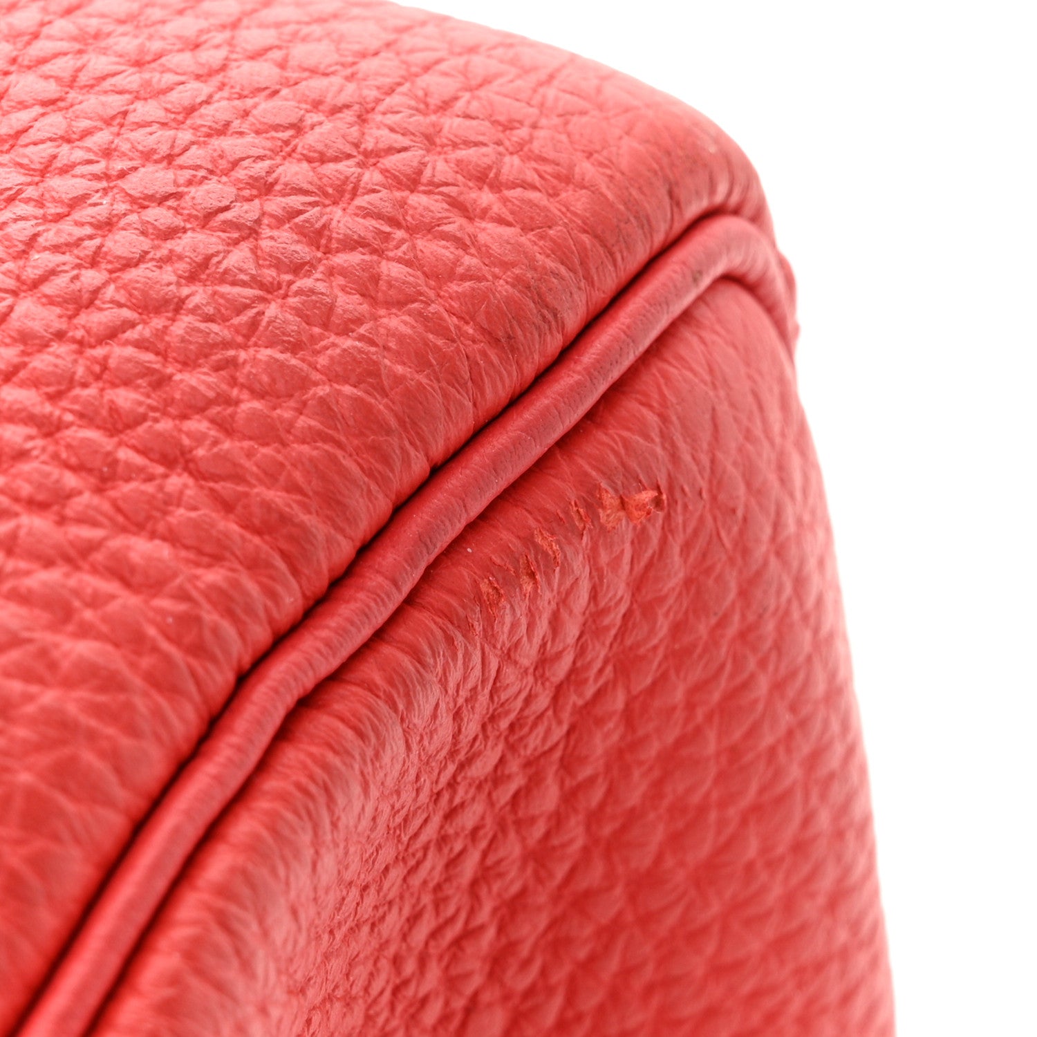 Hermes Togo Kelly Retourne 35  Rouge Pivoine 11 of 11