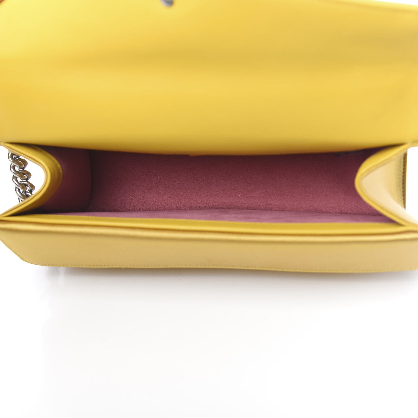 Satin Silk Crystal Small Dionysus Shoulder Bag Gold Black Diamond