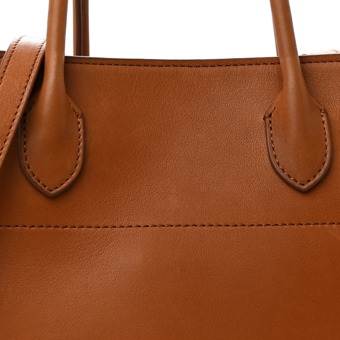 Polished Saddle Calfskin Soft Margaux 12 Cuir