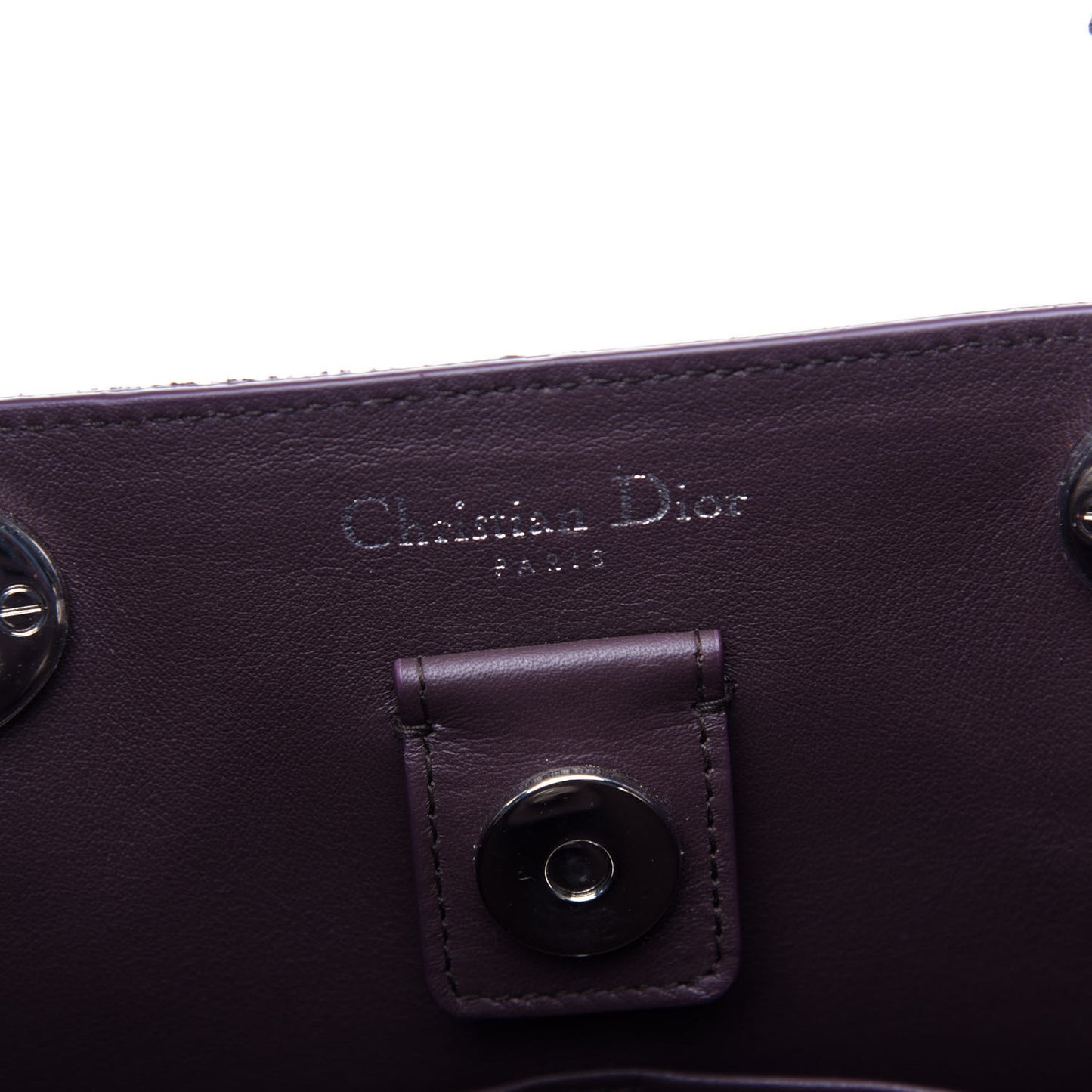 Suede Medium Diorissimo Tote True Red Burgundy