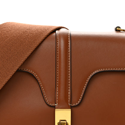 Celine Smooth Calfskin Teen Soft 16 Shoulder Bag Tan 9 of 14