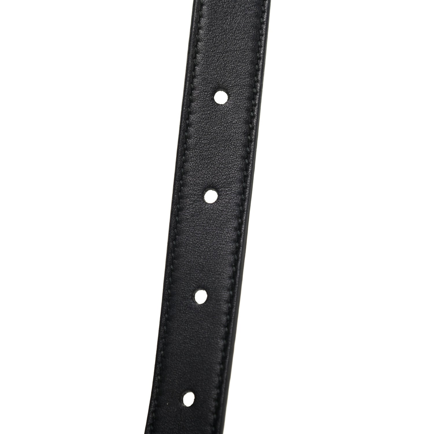 Gucci Calfskin Double G 20mm Belt 80 32 Black 4 of 5