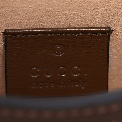 Gucci GG Supreme Monogram Mini Horsebit 1955 Shoulder Bag Beige Brown Sugar 6 of 12