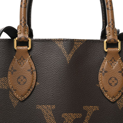 Louis Vuitton Reverse Monogram Giant Onthego MM 7 of 9