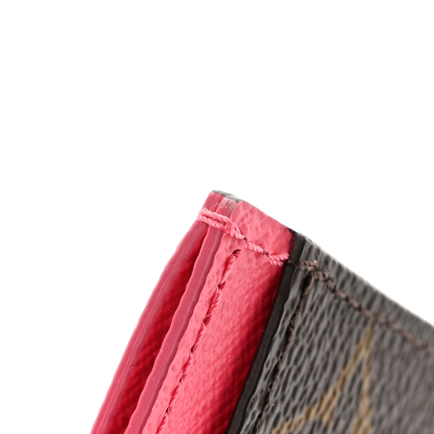 Monogram 2023 Christmas Animation Sailing Vivienne Cardholder Dragonfruit Pink