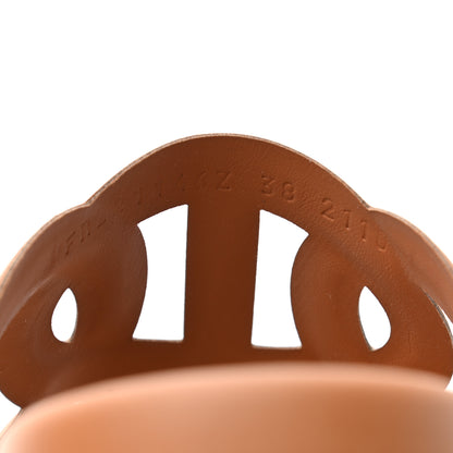 Hermes Nappa Extra Sandals 38 Naturel 9 of 9