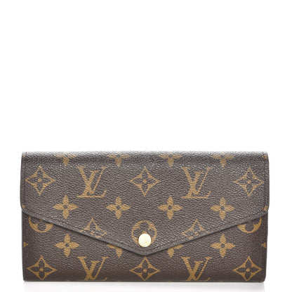 Louis Vuitton Monogram Sarah Wallet NM 1 of 8