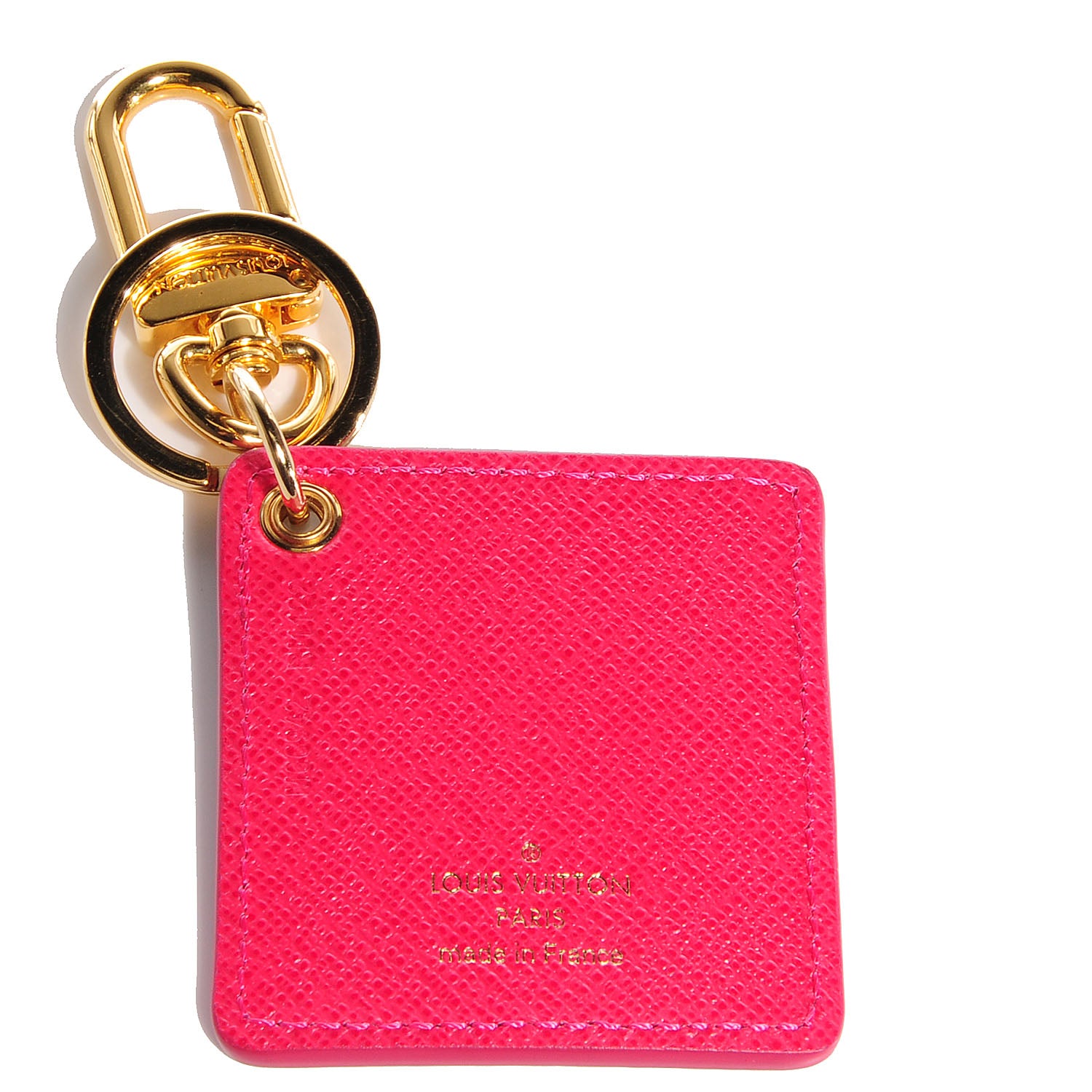 Louis Vuitton Monogram Illustre Carousel Bag Charm Key Ring Pink 3 of 6