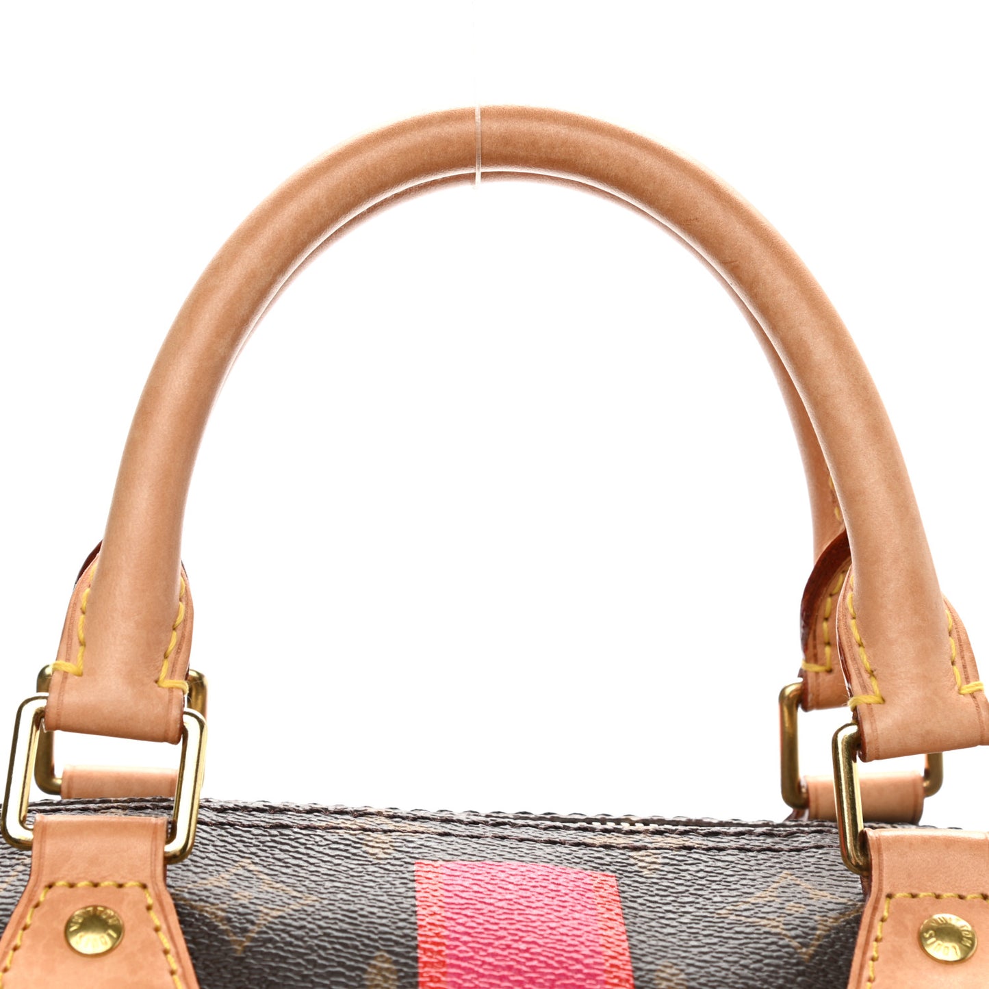 Monogram My LV Heritage Speedy Bandouliere 40 Fuchsia Rouge