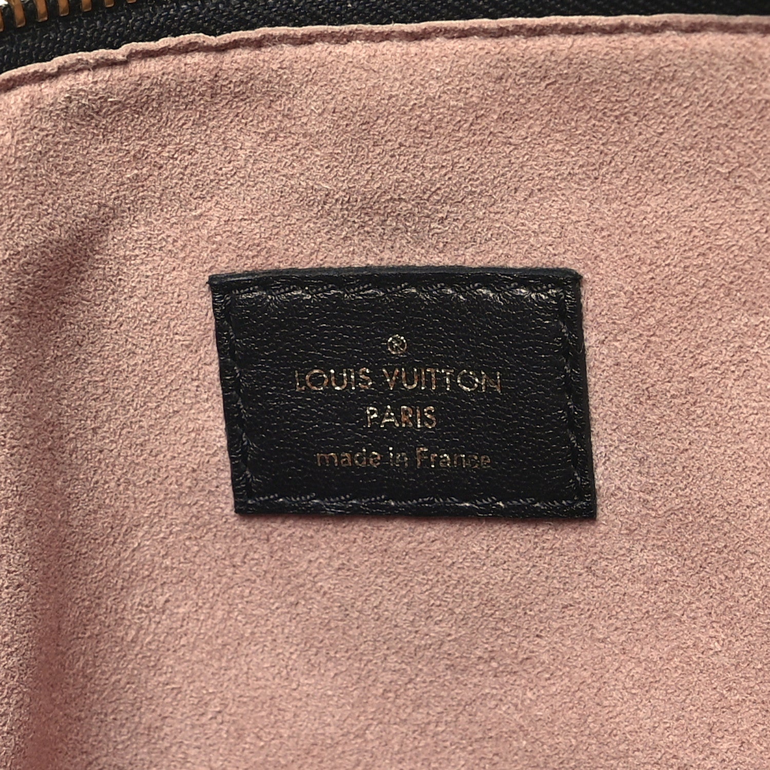 Louis Vuitton Lambskin Embossed Monogram Coussin PM Black 8 of 15