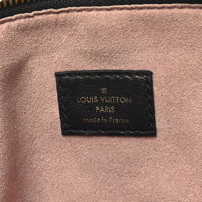 Louis Vuitton Lambskin Embossed Monogram Coussin PM Black 8 of 15