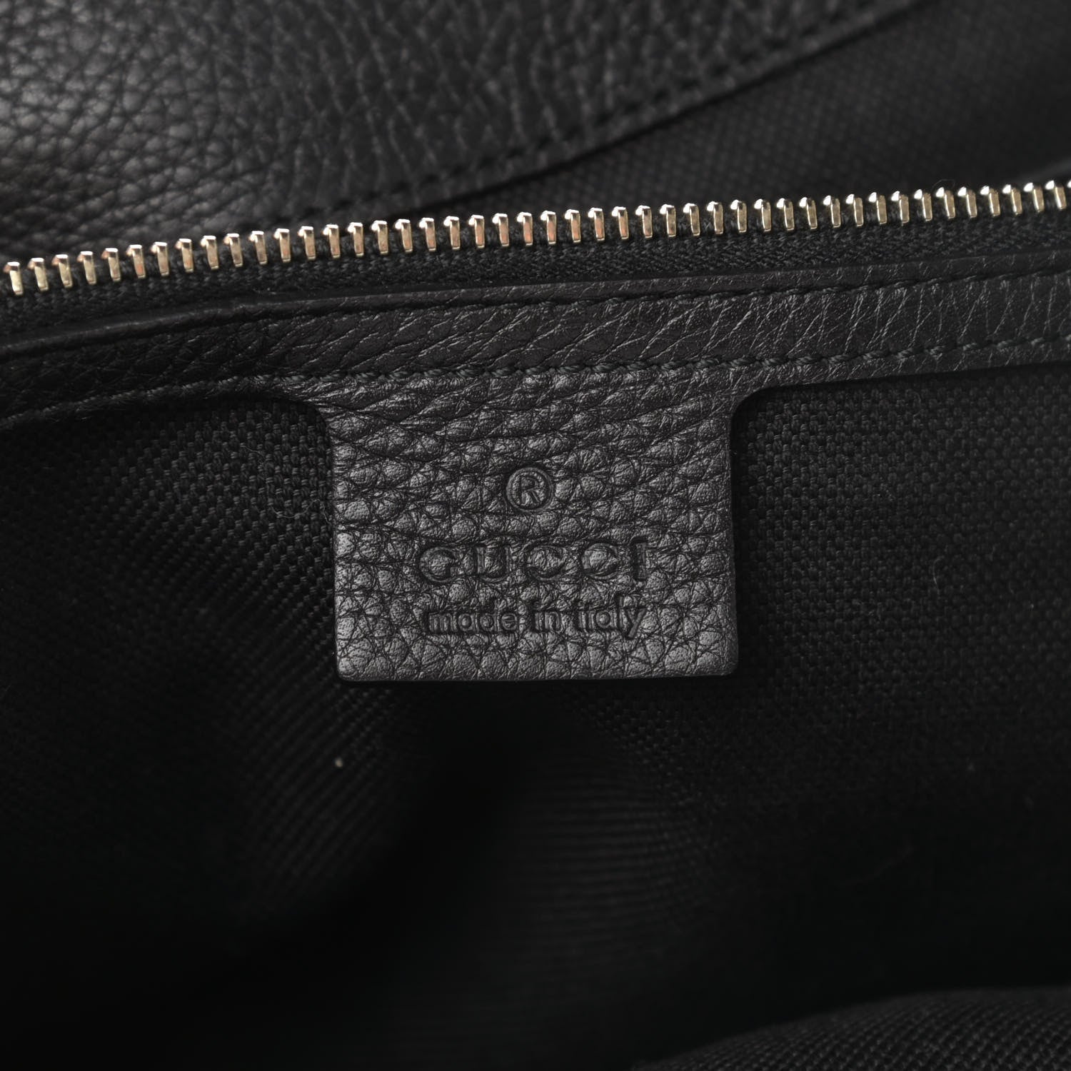 Gucci Calfskin Medium Emily Shoulder Bag Black 6 of 14