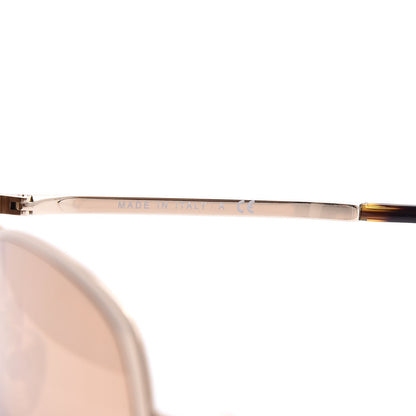 Chanel Metal Mirrored Pilot Summer Sunglasses 4223 Gold 6 of 9