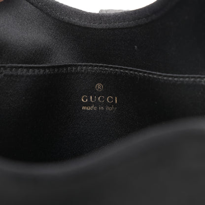 Gucci Nylon Small Bardot Shoulder Bag Black 6 of 11