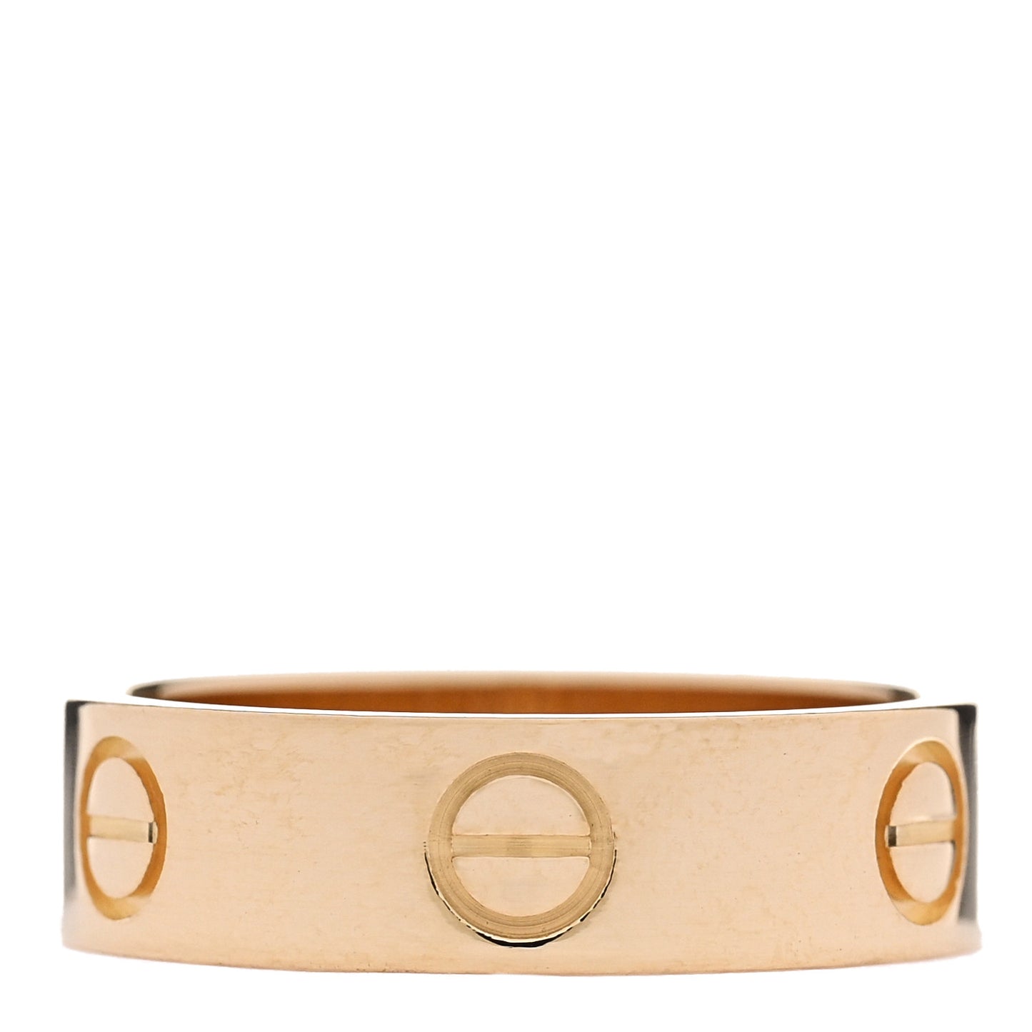 18K Yellow Gold 5.5mm LOVE Ring 55 7.25