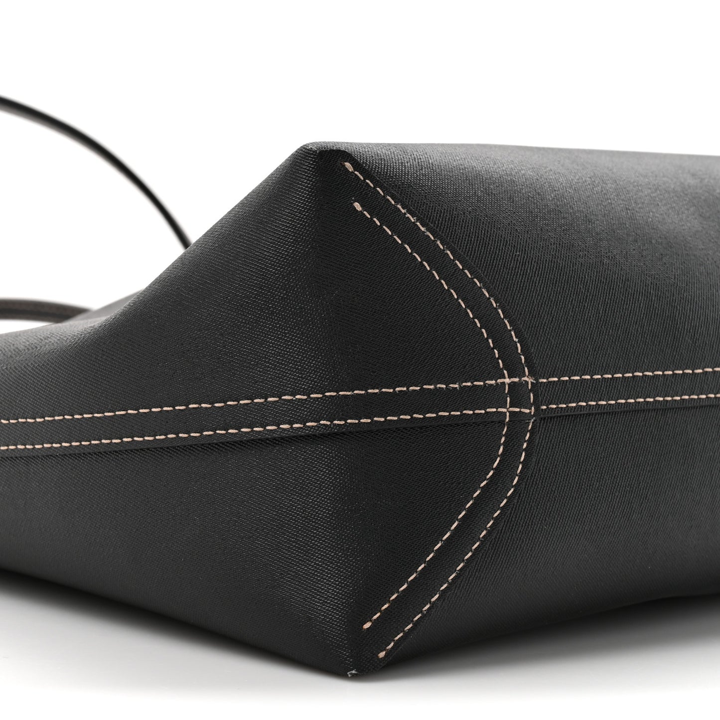 Calfskin GG Supreme Monogram Medium Reversible Tote Black