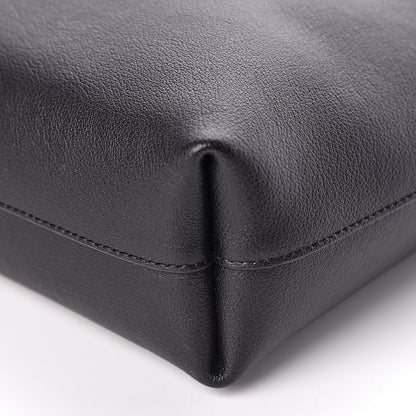 Saint Laurent Calfskin Toy Shopping Tote Black 9 of 9