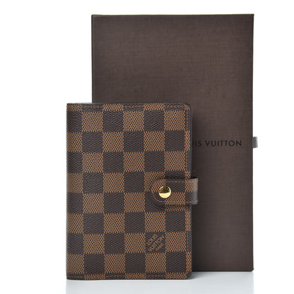 Louis Vuitton Damier Ebene Small Ring Agenda Cover 7 of 7