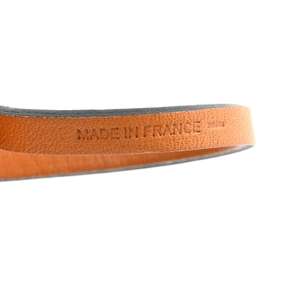 Hermes Lizard Butler Calfskin Hunter Oran Nano Bag Charm Gris Tourterelle Naturel Sable Black 4 of 5