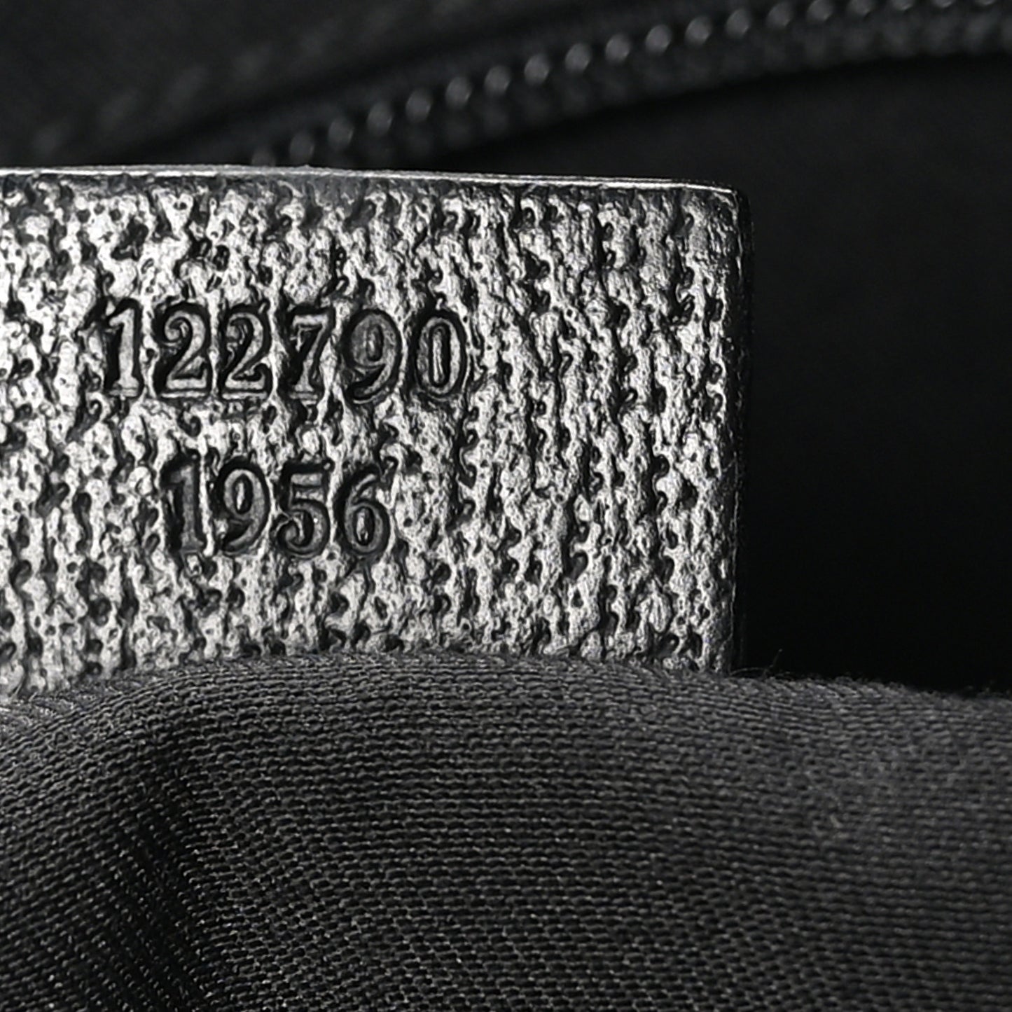 Monogram Medium Half Moon Hobo Black