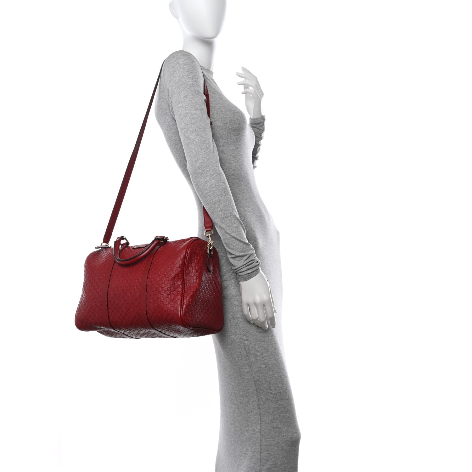 Gucci Microguccissima Medium Joy Boston Red 2 of 13