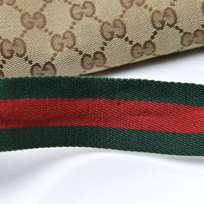 Gucci Monogram Web Medium Flap Messenger Beige Dark Brown 13 of 13