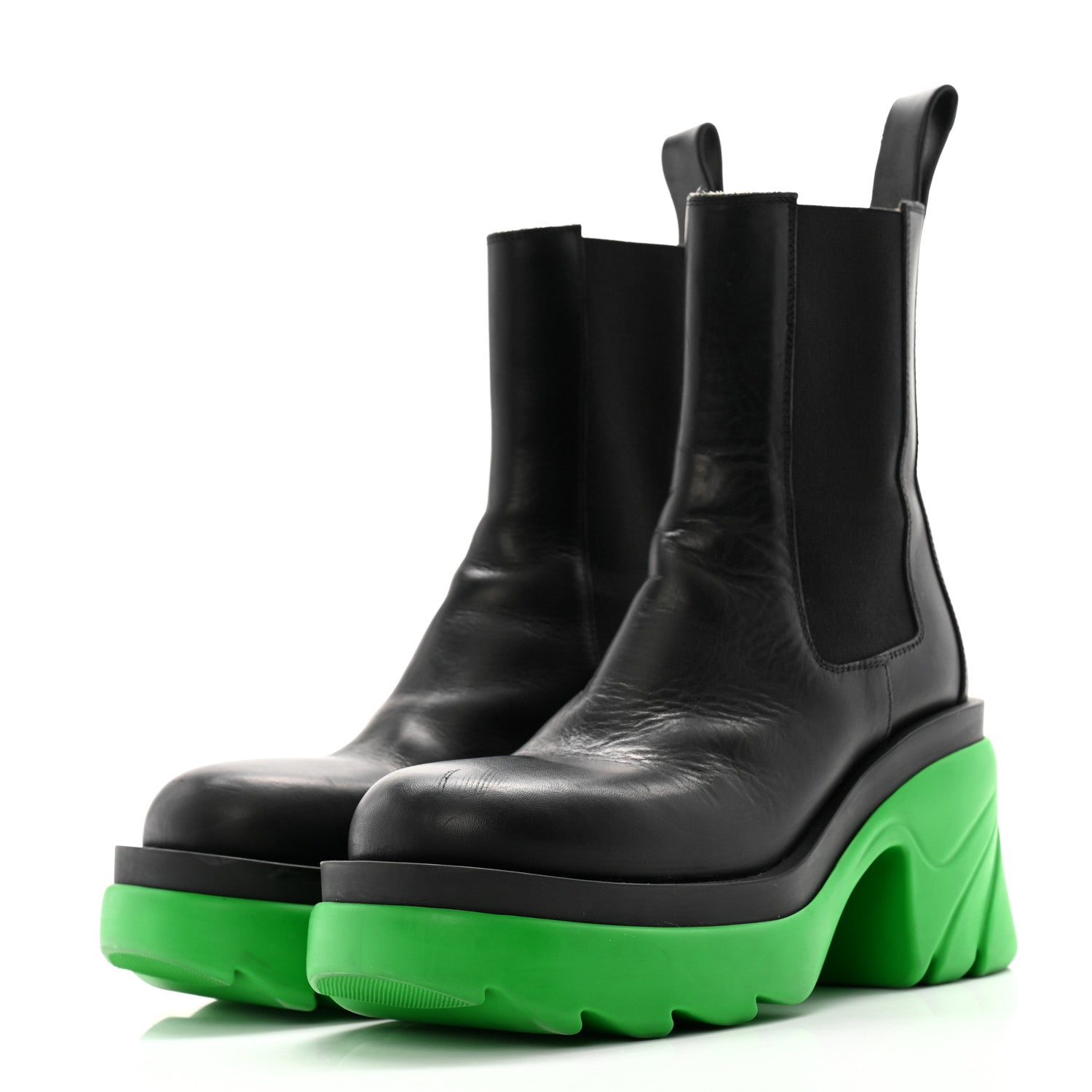 Bottega Veneta Calfskin The Flash Chelsea Boots 36 Pistachio 3 of 13