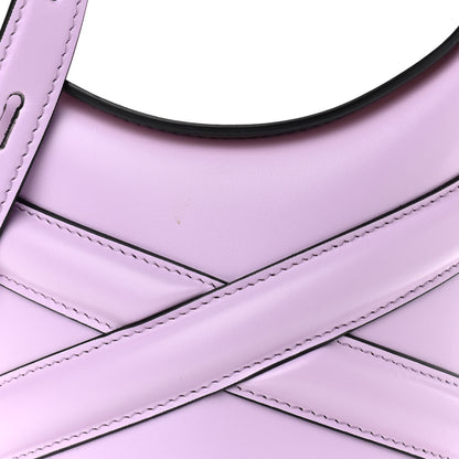 Alexander McQueen Calfskin The Curve Small Shoulder Bag Lilac 8 of 10