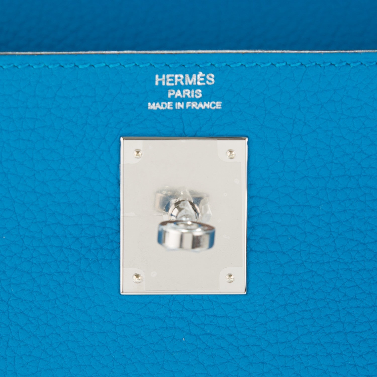 Hermes Togo Kelly Retourne 28 Bleu Zanzibar 15 of 25