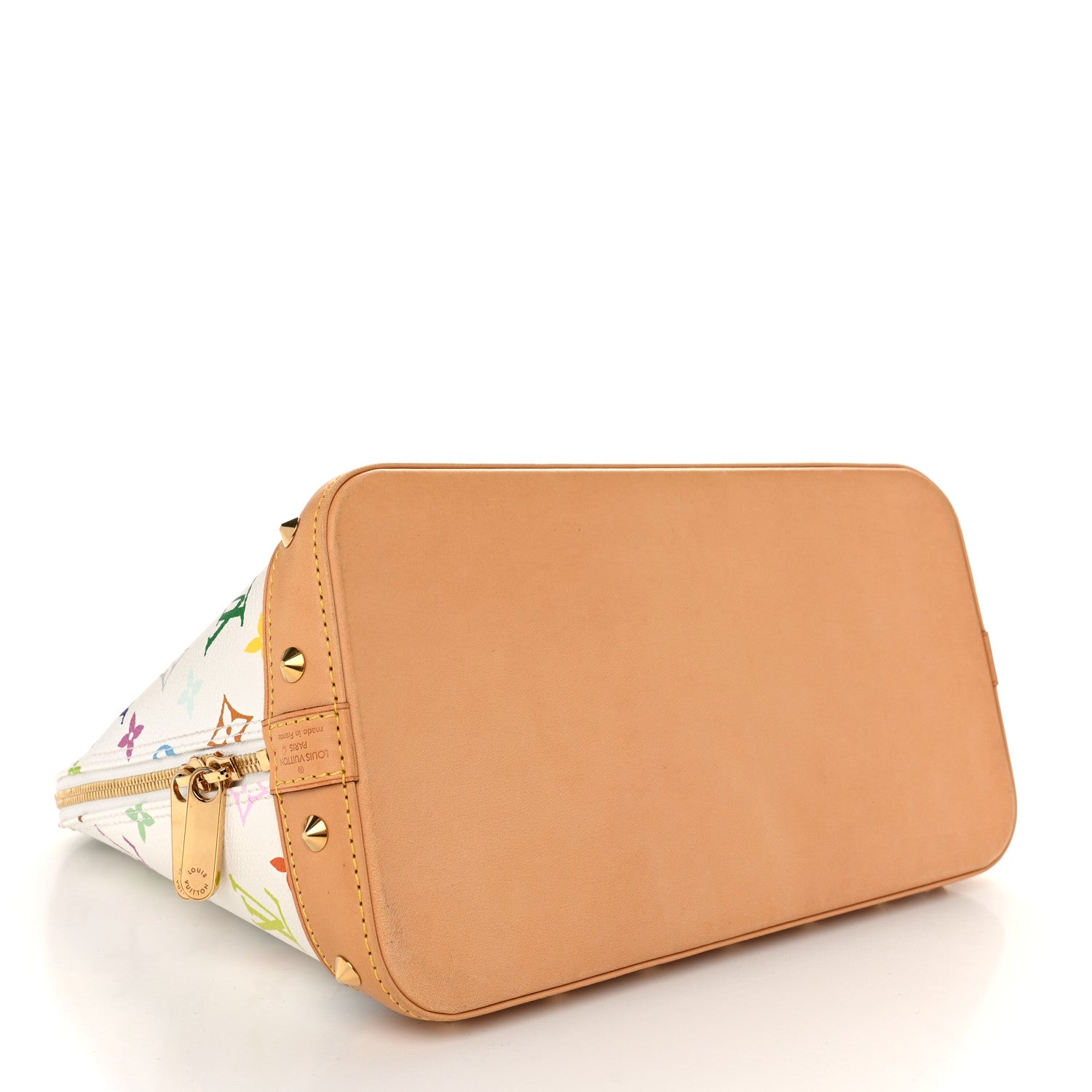 Louis Vuitton Monogram Multicolor Alma White 4 of 9