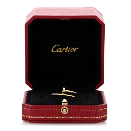 Cartier 18K Yellow Gold Small Juste Un Clou Ring 61 9.5 5 of 5