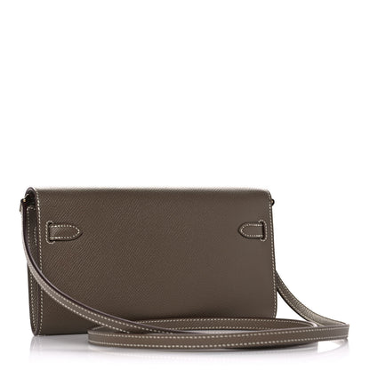 Hermes Epsom Kelly Wallet To Go Etoupe 3 of 10