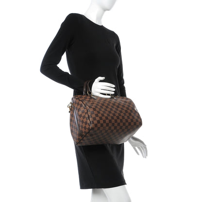 Louis Vuitton Damier Ebene Speedy Bandouliere 30 2 of 8