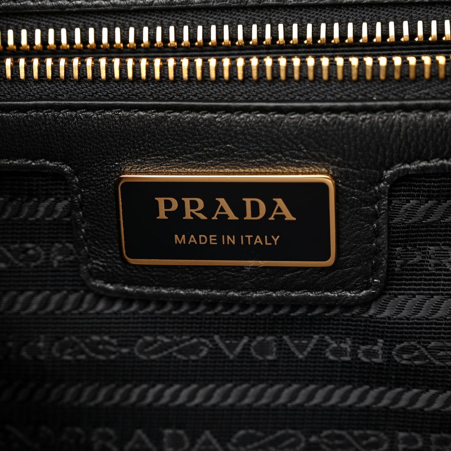 Re-Nylon Saffiano Large Re-Edition 1978 Two Handle Bag Black