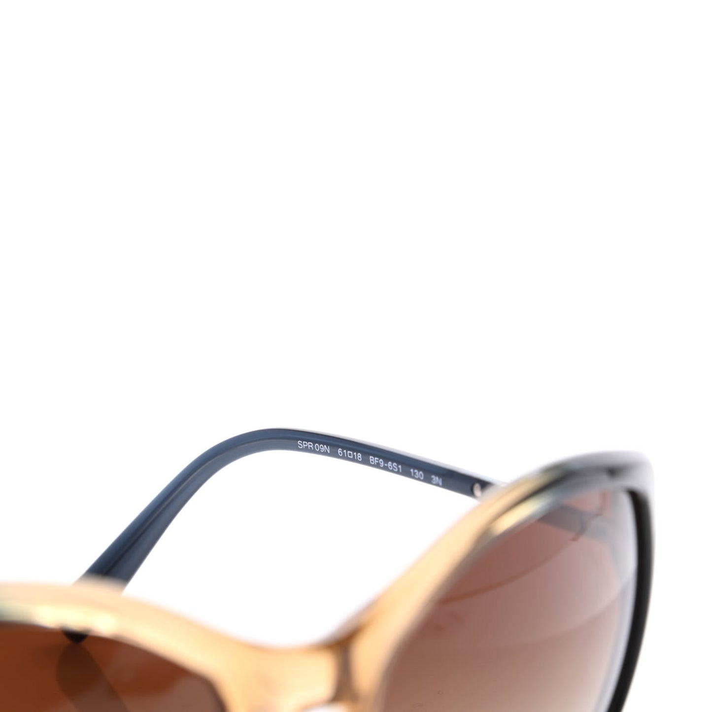 Acetate Cat Eye Sunglasses SPR09N Blue Brown