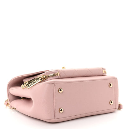 Chanel Caviar Quilted Small Business Affinity Flap Light Pink 4 of 10