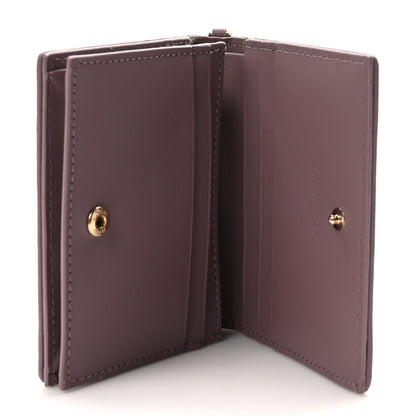 Christian Dior Lambskin Cannage Medium Lady Dior Flap Card Holder Pink Peony 5 of 7