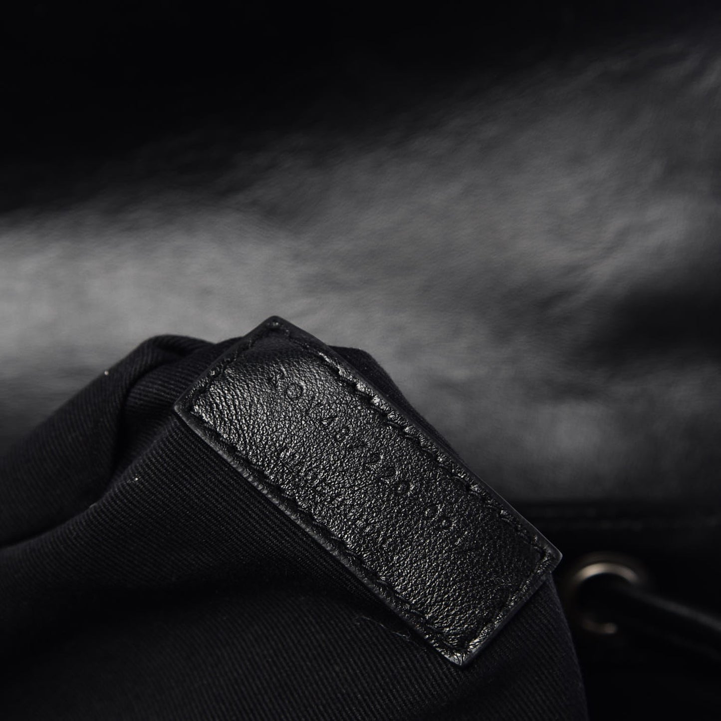 Calfskin Y Quilted Monogram Small Loulou Backpack Black