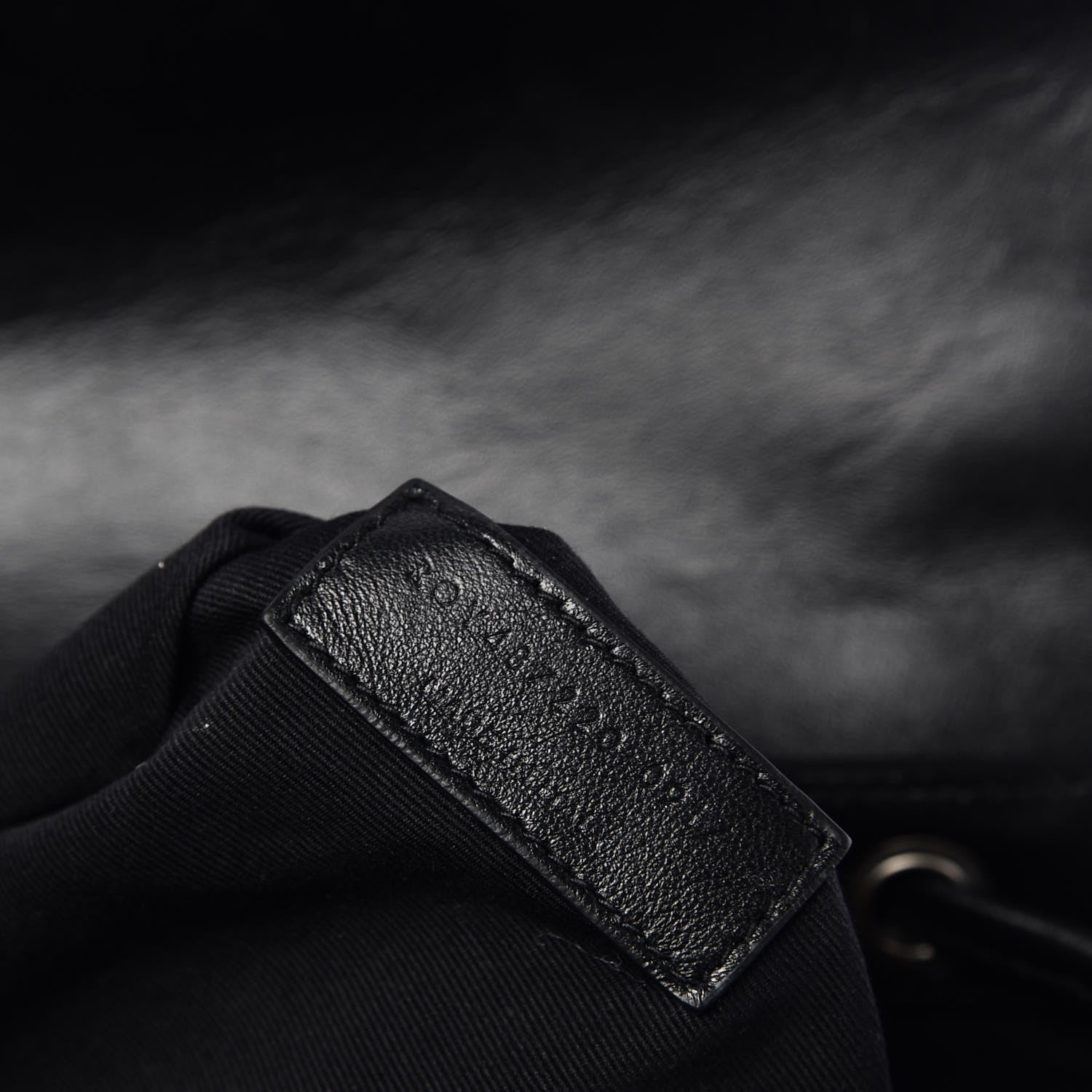 Saint Laurent Calfskin Y Quilted Monogram Small Loulou Backpack Black 8 of 8
