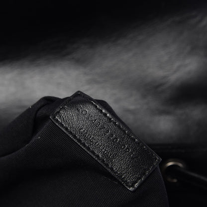 Saint Laurent Calfskin Y Quilted Monogram Small Loulou Backpack Black 8 of 8