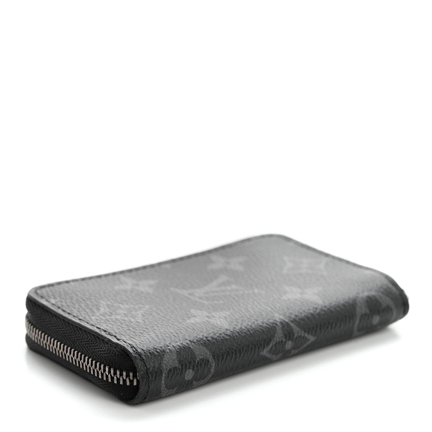 Louis Vuitton Monogram Eclipse Zippy Coin Purse Vertical 4 of 8