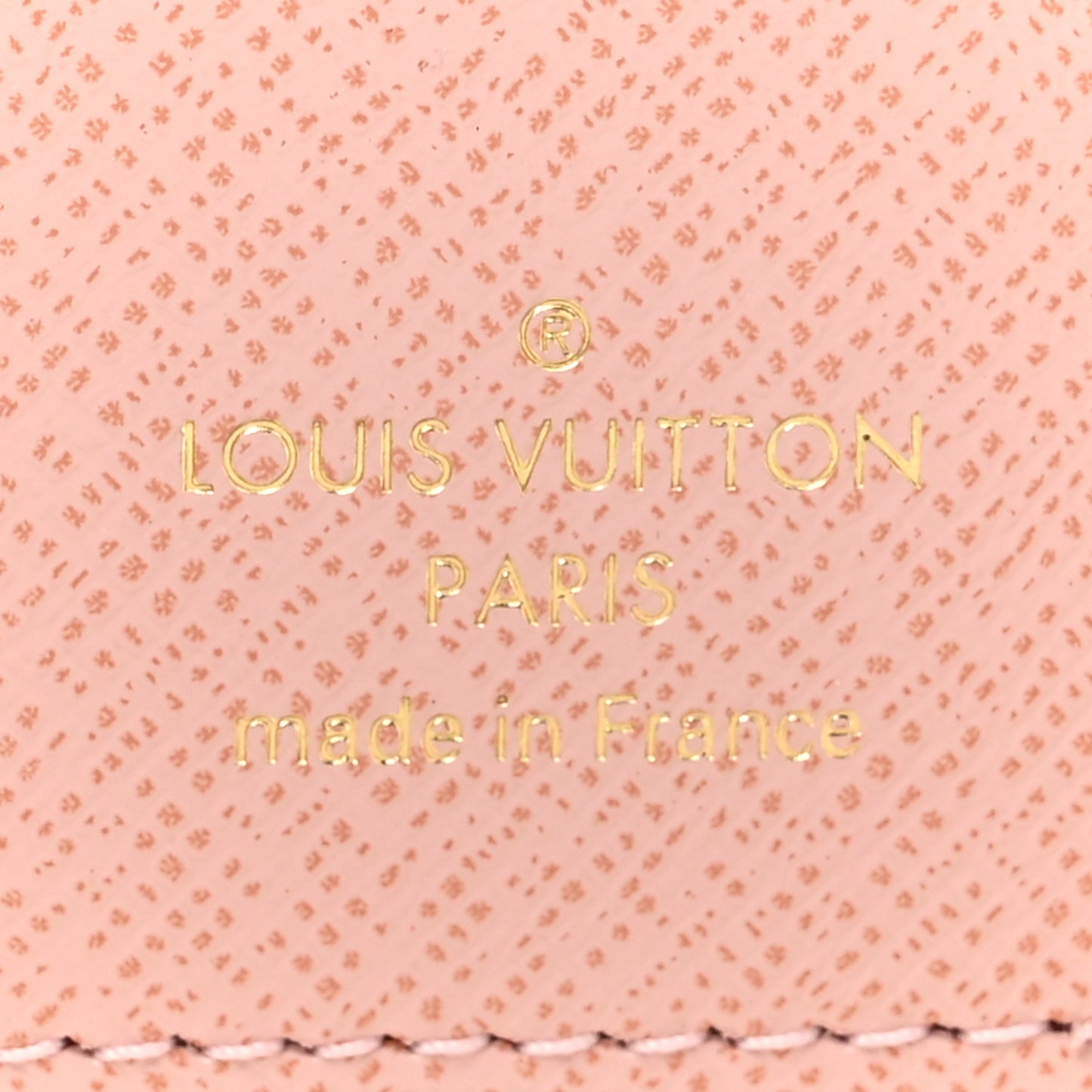 Monogram Zoe Wallet Rose Ballerine