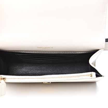 Saint Laurent Smooth Calfskin Monogram Kate Belt Bag Natural 5 of 10