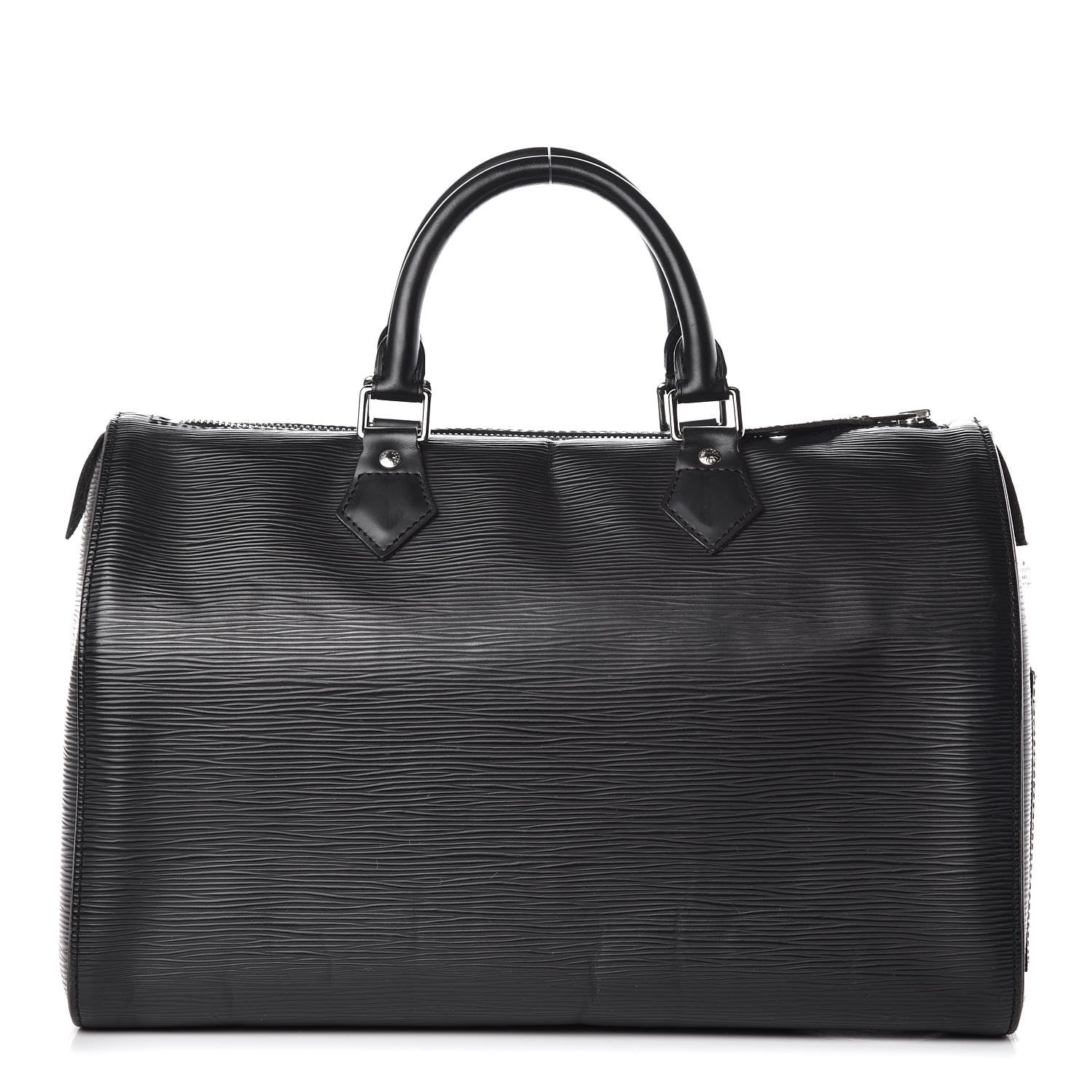 Louis Vuitton Epi Speedy 30 Black 1 of 15