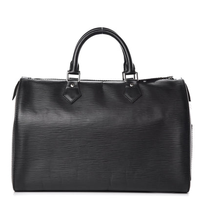 Louis Vuitton Epi Speedy 30 Black 1 of 15