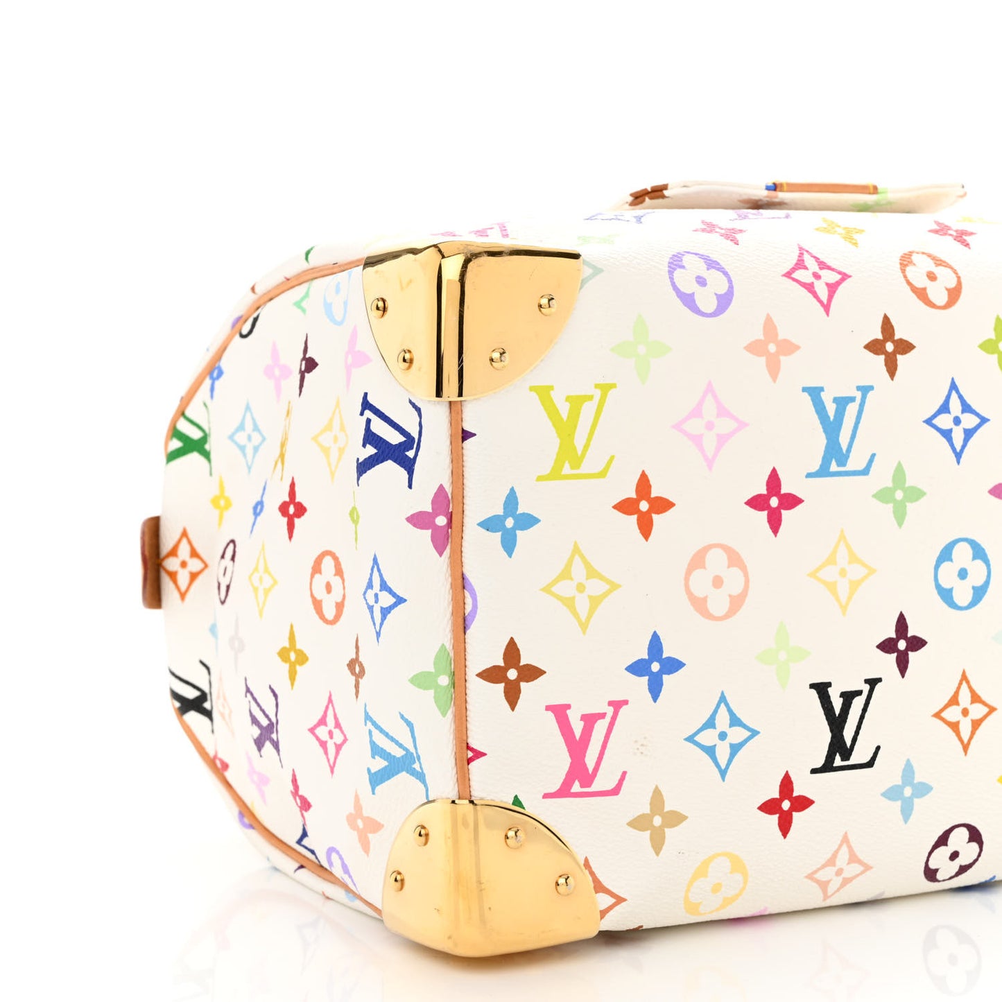 Monogram Multicolor Speedy 30 White