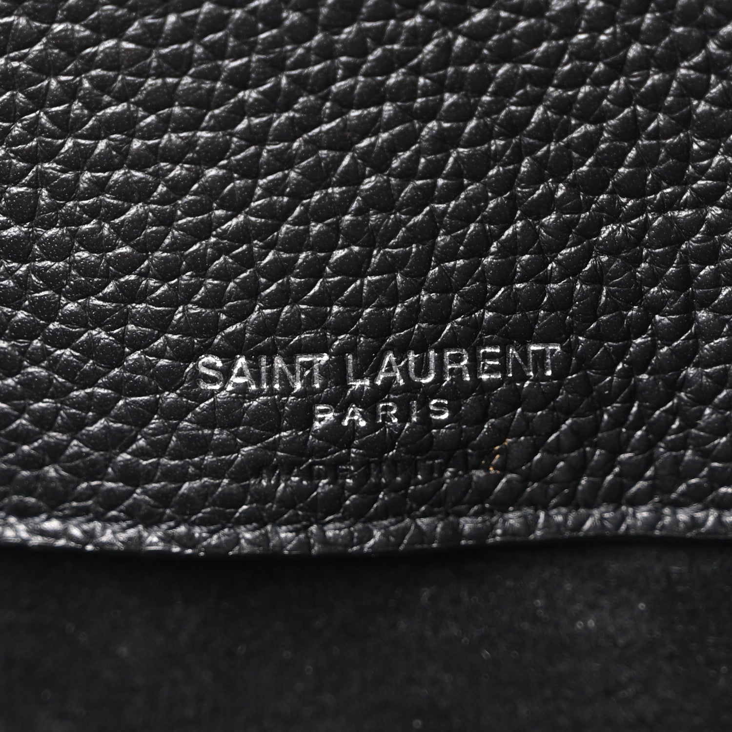 Saint Laurent Grained Calfskin Large Souple Sac De Jour Black 6 of 10