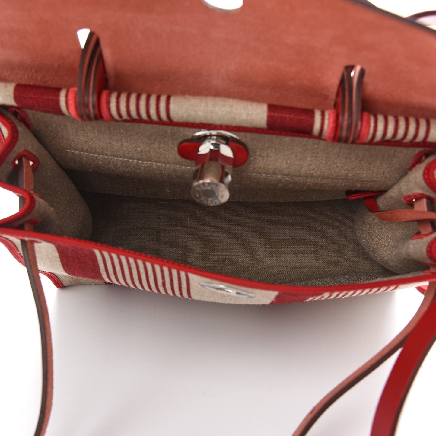 Vache Hunter Toile H Vibration Herbag Zip 31 PM Bordeaux Ficelle Rouge Piment