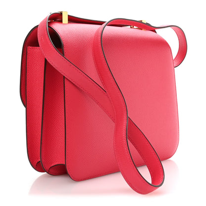 Hermes Epsom Constance 24 Rose Extreme 3 of 11